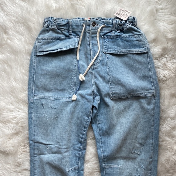 Free People City Slouch Tapered Jeans - Picture 10 of 16